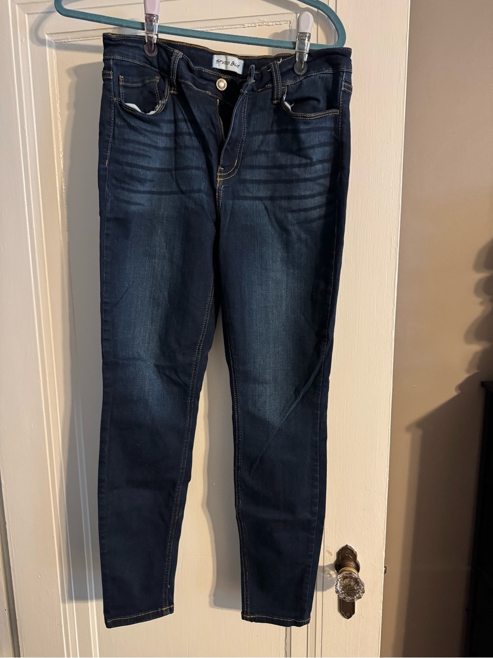 Studio Dark Blue Skinny Jeans